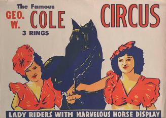 Famous Geo W. Cole: Girl with Horses