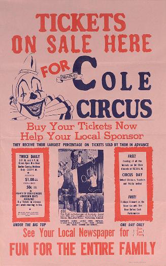 Famous Cole: Tickets on Sale Here