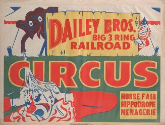 Dailey Bros.: Elephant and Clown