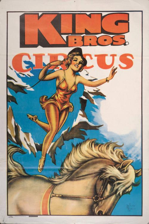 King Bros.: Equestrienne Act