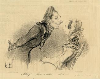 Honoré Daumier (French, 1808-1879), Allons f. . . baiser ce maitre. . .tout de Suite. . ., Dece…