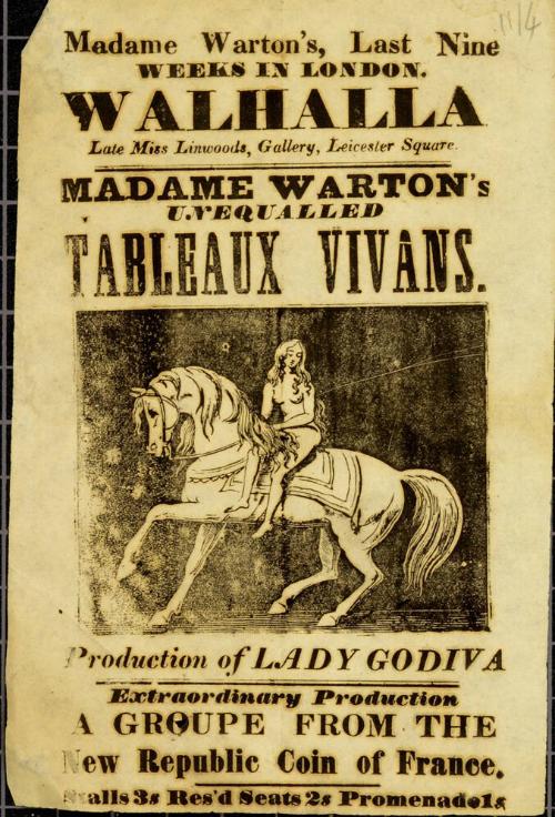 Handbill for The Walhalla. est. 1848