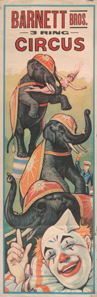 Barnett Brothers: Elephants and Clown