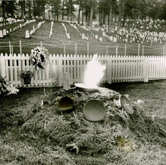 Herb Kratovil, American, 1912 – 1993, Grave of John F. Kennedy, Arlington National Cemetery, No…