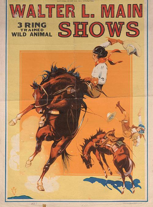 Walter L. Main: Cowgirl