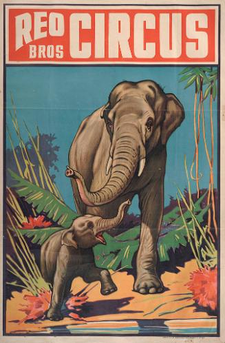 Reo Brothers: Mother and Baby Elephant