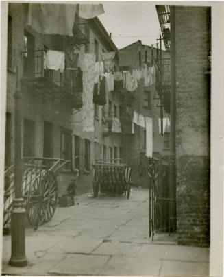 Washday in Little Italy, New York