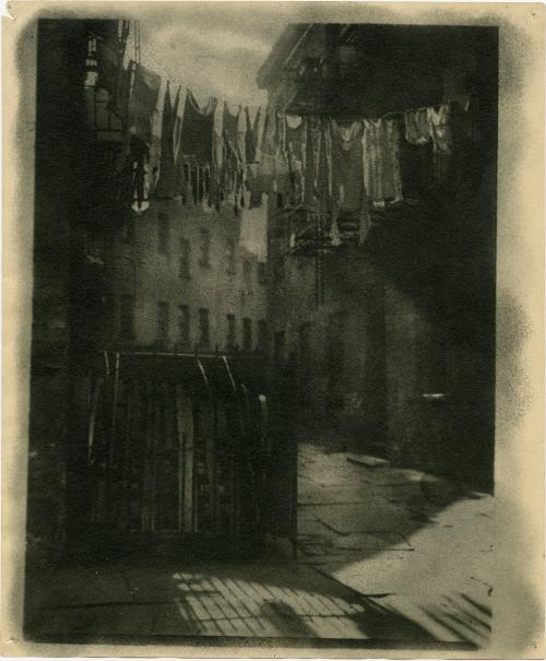 Washday, Little Italy, New York (Variant)