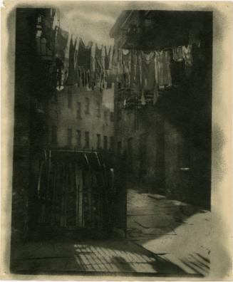 Washday, Little Italy, New York (Variant)