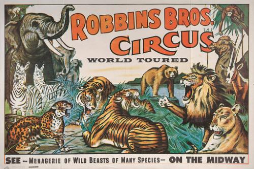 Robbins Bros. Truck: Menagerie of Wild Beasts