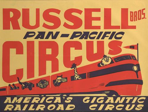 Russell Bros. Pan Pacific: Animal Train