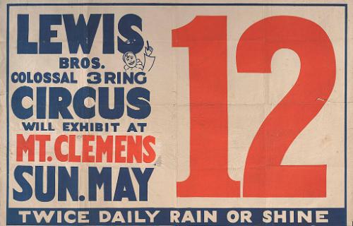 Lewis Bros.: Date Sheet