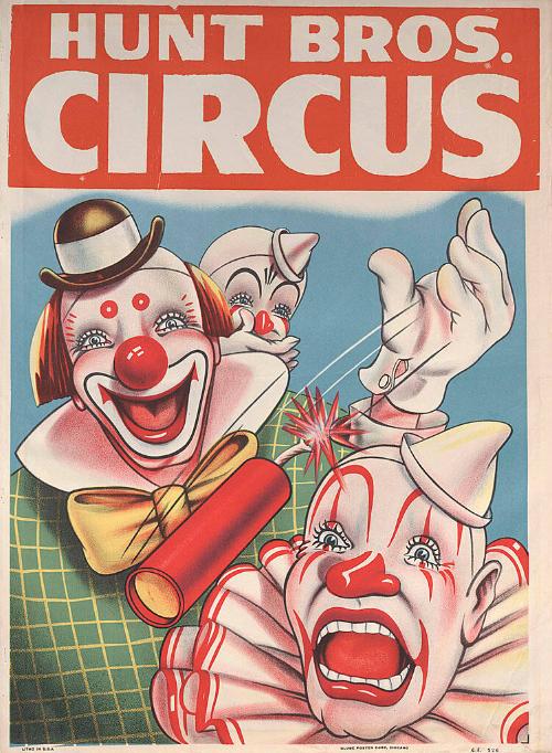 Hunt Brothers: Clowns and a Firecracker