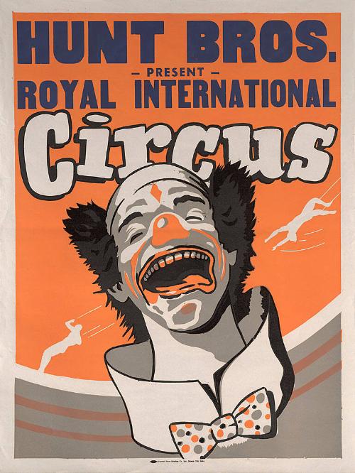 Hunt Bros. Present Royal International Circus: Clown