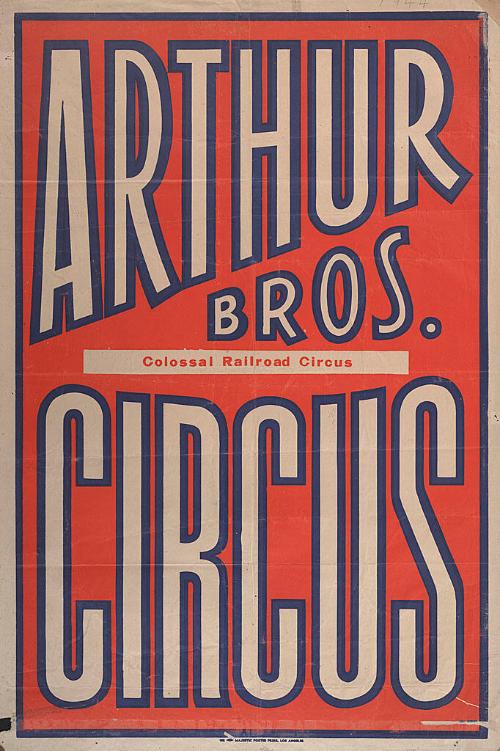 Arthur Bros.: Title Bill