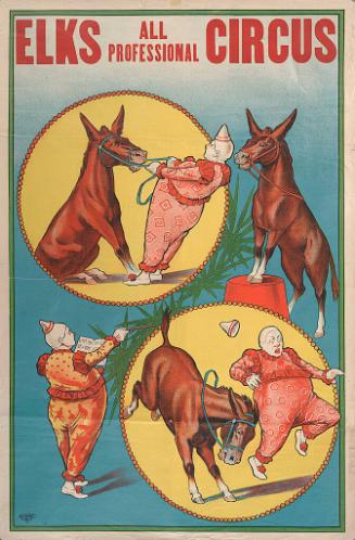 Elks: Clown and Donkey Act