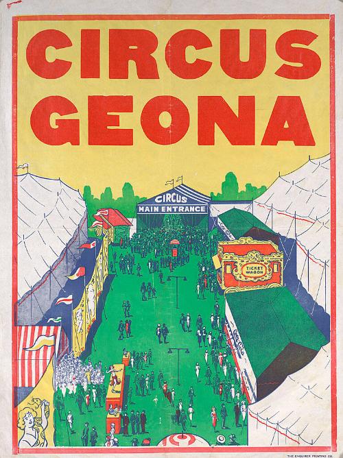 Circus Geona: Aerial of the Midway