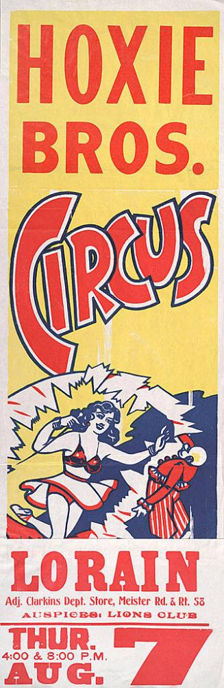 Hoxie Bros. Circus: Equestrienne