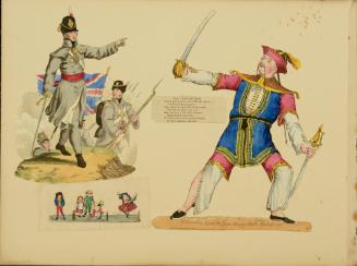 Mr. J. Jones as Zaran in the Tiger Horde, on verso; The Touchstone
