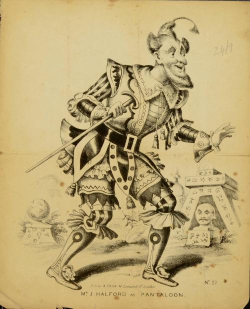 Mr. J. Halford as Pantaloon
