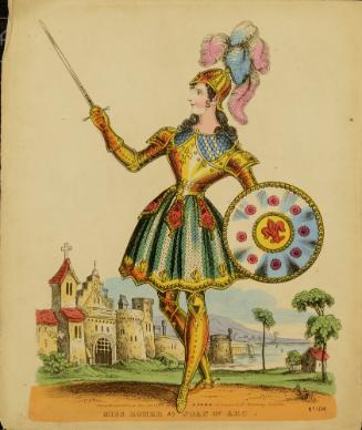 Miss Romer as Joan of Arc
