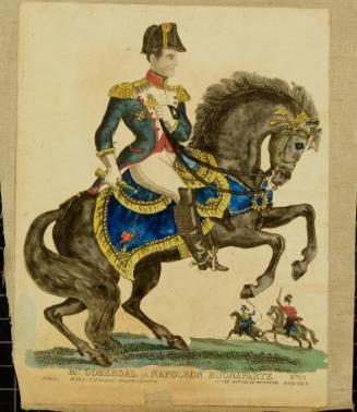 Mr. Gomersal as Napoleon Buonaparte in the Battle of Waterloo