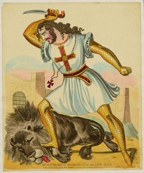 Mr. N.T. Hicks as Richard 1st or the Lion King