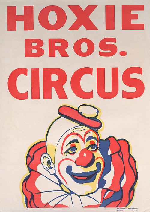 Hoxie Bros. Circus: Clown