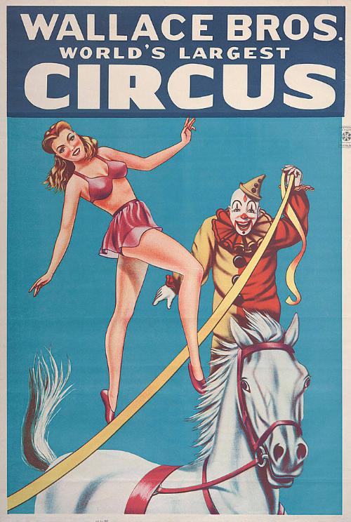Wallace Brothers: Equestrienne and Clown
