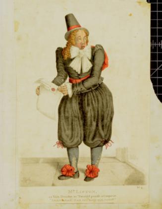 Mr. Liston as Van Dunder in 'Twould puzzle a Conjuror