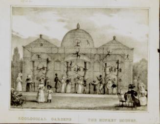 The Monkey House at the London Zoological Gardens