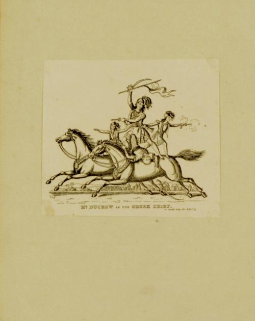 Mr. Ducrow as the Greek Chief
