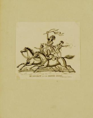 Mr. Ducrow as the Greek Chief
