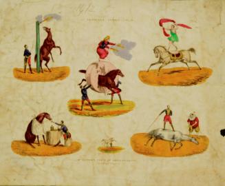 Mr. Ducrow's Feats of Horsemanship - Fairburn's Scraps
