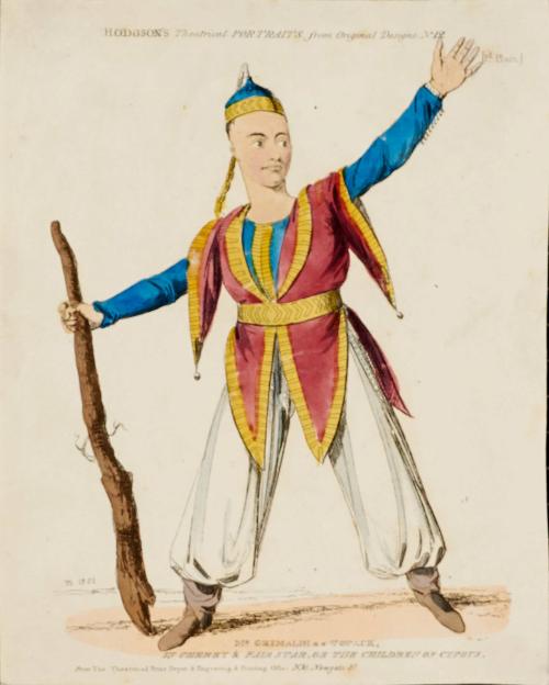 Mr. Grimaldi as Topak in Cherry & Fair Star, or The Children of Cyprus