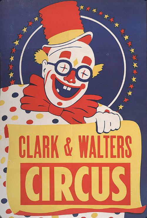 Clark & Walters: Clown with Glasses