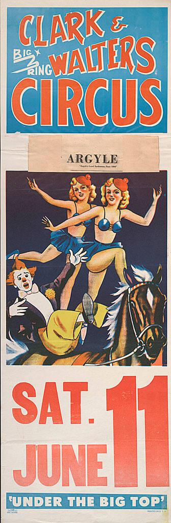 Clark & Walters: Equestriennes and a Clown