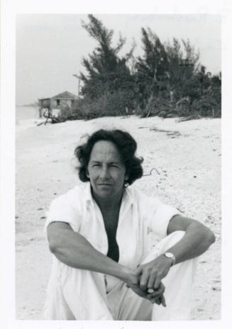 Robert Rauschenberg in Captiva c. 1973