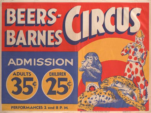 Beers-Barnes: Clown and Animals