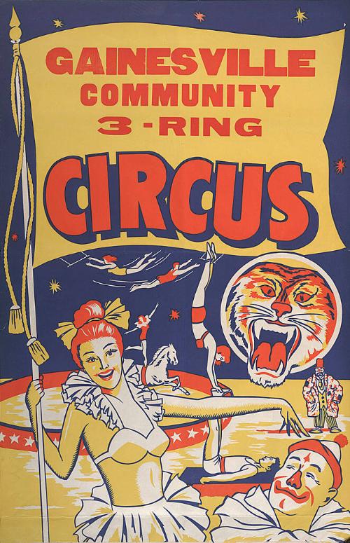 Gainesville Community Circus: Girl and Tiger