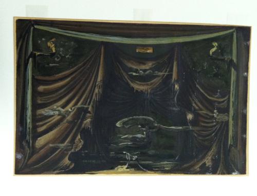 Curtain (?) Design for Giselle (?)