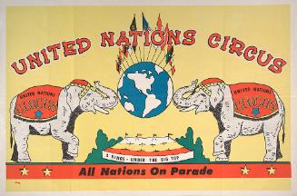 United Nations (All Nations on Parade): Elephants Holding World