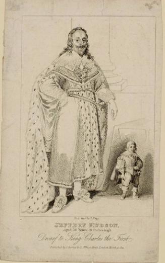 Jeffery Hudson, Dwarf to King Charles the First