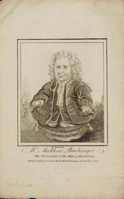 Mr. Matthew Buchinger, The Wonderful Little Man of Nuremberg