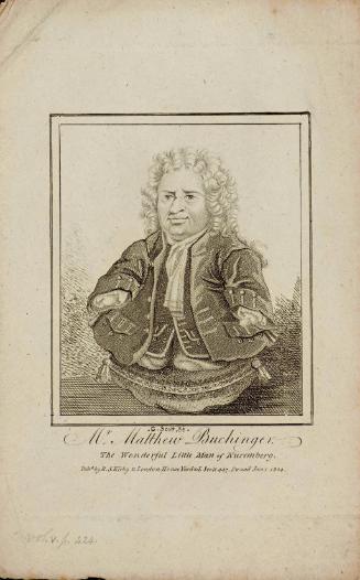 Mr. Matthew Buchinger, The Wonderful Little Man of Nuremberg