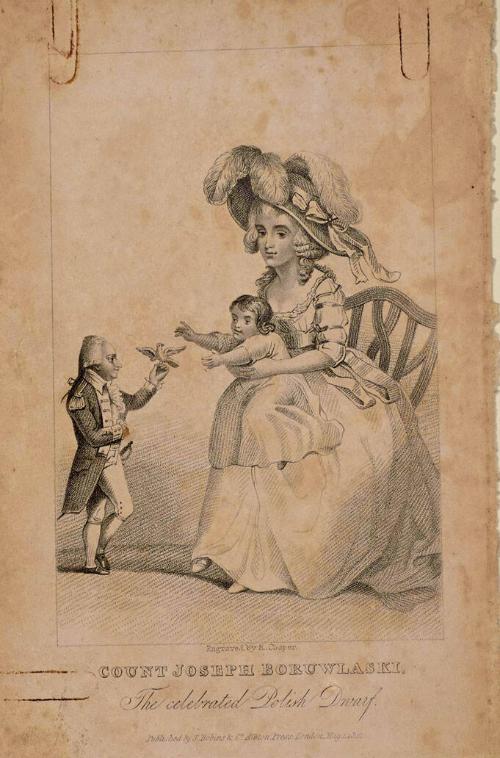 Count Jospeh Boruwlaski, The celebrated Polish Dwarf