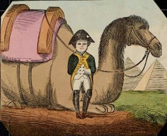 Tom Thumb series: Tom Thumb as Napoleon with camel