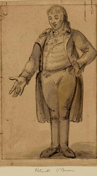 Drawing of Patrick O'Brien