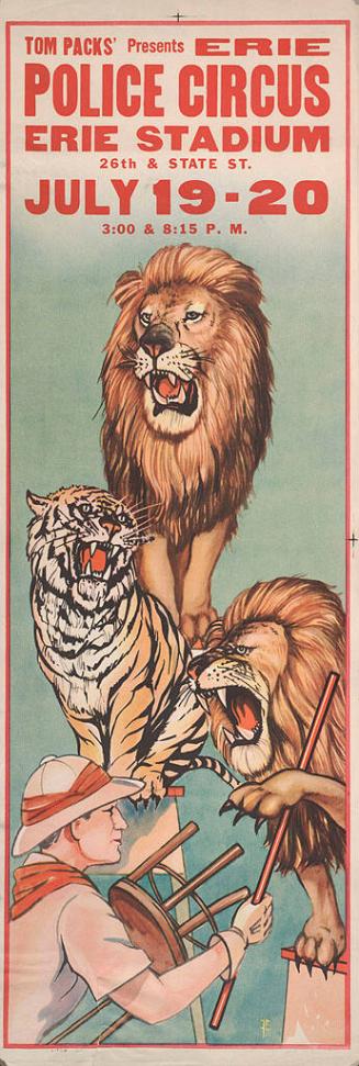 Packs Police Circus: Big Cat Act