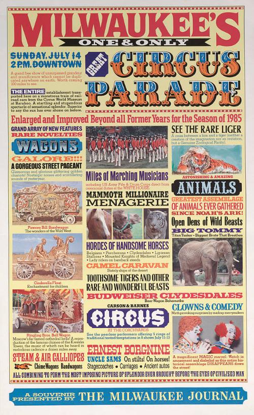 Milwaukee Parade: Milwaukee Circus Parade